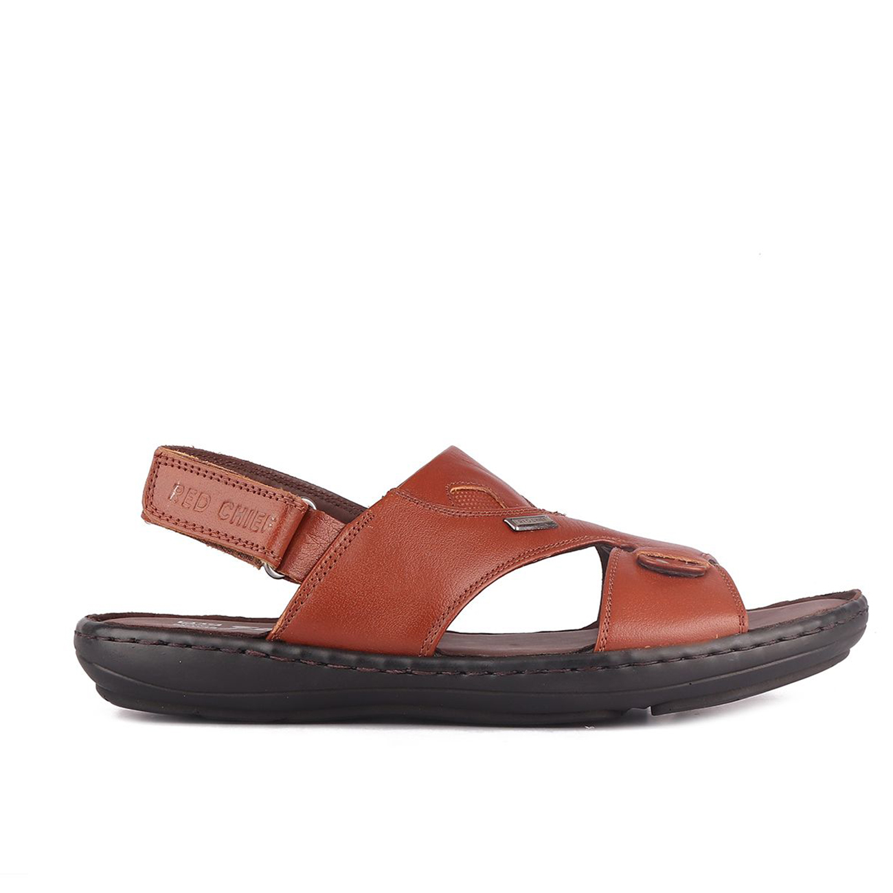 Red Chief Black Leather Sandals - Buy Red Chief Black Leather Sandals  Online at Best Prices in India on Snapdeal
